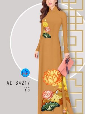 Vải áo dài Hoa Sen kiểu mới AD B4217 27 1582274540 402 Vai ao dai Hoa Sen kieu moi AD B4217