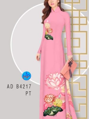 Vải áo dài Hoa Sen kiểu mới AD B4217 24 1582274540 591 Vai ao dai Hoa Sen kieu moi AD B4217