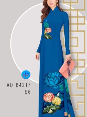 Vải áo dài Hoa Sen kiểu mới AD B4217 25 1582274540 814 Vai ao dai Hoa Sen kieu moi AD B4217