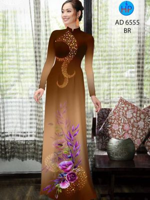 Vải áo dài Hoa in 3D kiểu mới AD 6555 25 1582274689 779 Vai ao dai Hoa in 3D kieu moi AD 6555