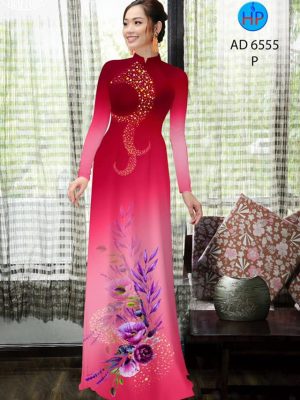 Vải áo dài Hoa in 3D kiểu mới AD 6555 28 1582274689 904 Vai ao dai Hoa in 3D kieu moi AD 6555