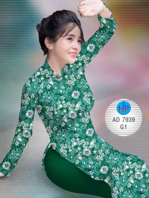 Vải áo dài Hoa in 3D kiểu mới AD 7939 23 1582274778 303 Vai ao dai Hoa in 3D kieu moi AD 7939