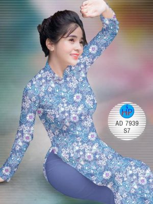Vải áo dài Hoa in 3D kiểu mới AD 7939 33 1582274779 222 Vai ao dai Hoa in 3D kieu moi AD 7939