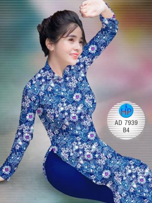 Vải áo dài Hoa in 3D kiểu mới AD 7939 28 1582274779 227 Vai ao dai Hoa in 3D kieu moi AD 7939