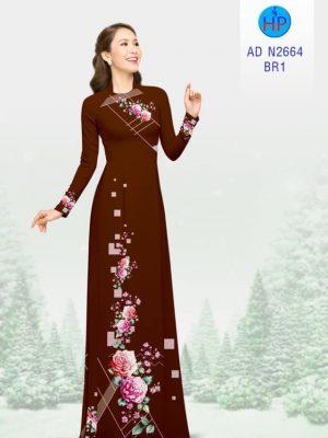 Vải áo dài Hoa hồng thiết kế 2020 AD N2664 23 1582274959 432 Vai ao dai Hoa hong thiet ke 2020 AD N2664