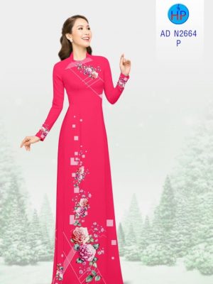 Vải áo dài Hoa hồng thiết kế 2020 AD N2664 27 1582274959 86 Vai ao dai Hoa hong thiet ke 2020 AD N2664