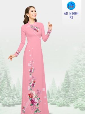 Vải áo dài Hoa hồng thiết kế 2020 AD N2664 24 1582274959 992 Vai ao dai Hoa hong thiet ke 2020 AD N2664