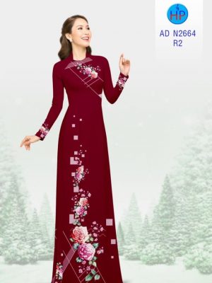 Vải áo dài Hoa hồng thiết kế 2020 AD N2664 29 1582274960 20 Vai ao dai Hoa hong thiet ke 2020 AD N2664
