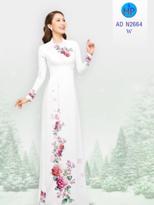 Vải áo dài Hoa hồng thiết kế 2020 AD N2664 34 1582274960 351 Vai ao dai Hoa hong thiet ke 2020 AD N2664