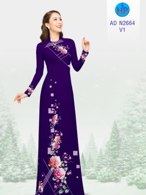 Vải áo dài Hoa hồng thiết kế 2020 AD N2664 30 1582274960 651 Vai ao dai Hoa hong thiet ke 2020 AD N2664