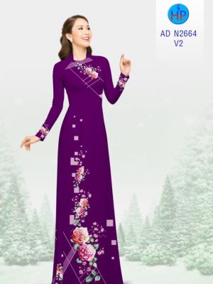 Vải áo dài Hoa hồng thiết kế 2020 AD N2664 35 1582274960 901 Vai ao dai Hoa hong thiet ke 2020 AD N2664