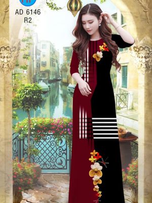 Vải áo dài Hoa Lan thiết kế 2020 AD 6146 30 1582275058 97 Vai ao dai Hoa Lan thiet ke 2020 AD 6146