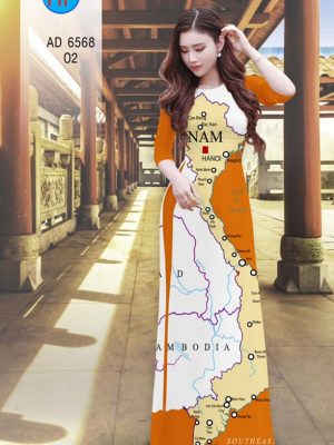 Vải áo dài Bản đồ Việt Nam mới ra AD 6568 30 1582346496 482 Vai ao dai Ban do Viet Nam moi ra AD