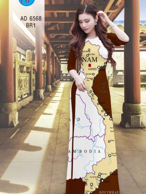 Vải áo dài Bản đồ Việt Nam mới ra AD 6568 35 1582346497 651 Vai ao dai Ban do Viet Nam moi ra AD