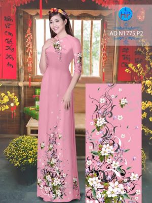Vải áo dài Hoa in 3D kiểu mới AD N1775 21 1582346622 465 Vai ao dai Hoa in 3D kieu moi AD N1775