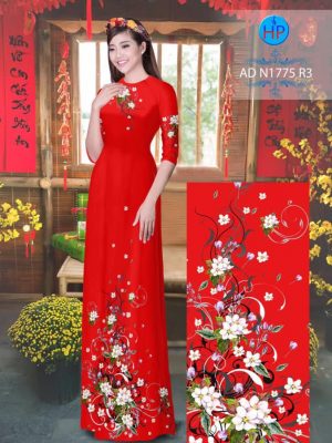 Vải áo dài Hoa in 3D kiểu mới AD N1775 23 1582346623 779 Vai ao dai Hoa in 3D kieu moi AD N1775
