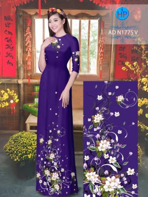 Vải áo dài Hoa in 3D kiểu mới AD N1775 32 1582346624 205 Vai ao dai Hoa in 3D kieu moi AD N1775