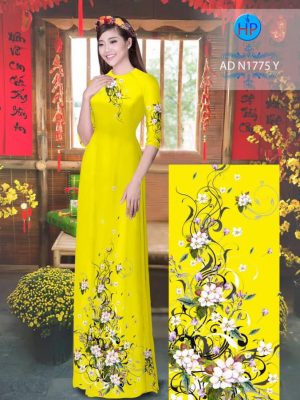 Vải áo dài Hoa in 3D kiểu mới AD N1775 36 1582346624 519 Vai ao dai Hoa in 3D kieu moi AD N1775