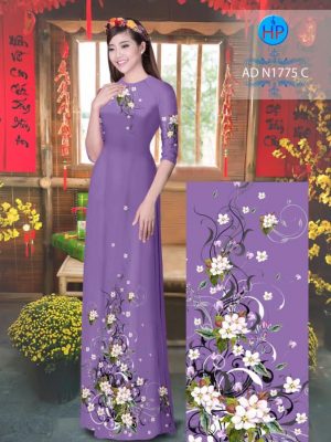 Vải áo dài Hoa in 3D kiểu mới AD N1775 26 1582346624 860 Vai ao dai Hoa in 3D kieu moi AD N1775