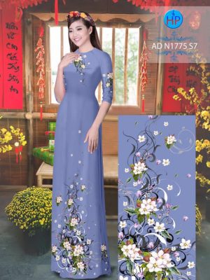 Vải áo dài Hoa in 3D kiểu mới AD N1775 33 1582346624 930 Vai ao dai Hoa in 3D kieu moi AD N1775