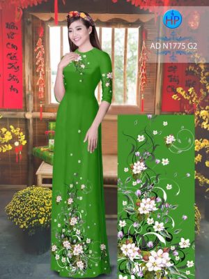 Vải áo dài Hoa in 3D kiểu mới AD N1775 27 1582346624 988 Vai ao dai Hoa in 3D kieu moi AD N1775