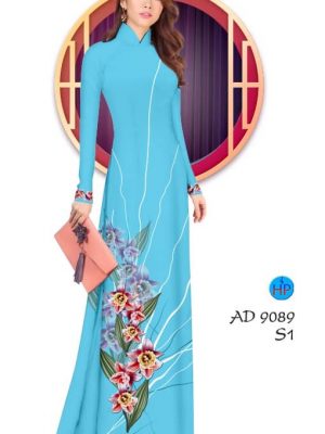 Vải áo dài Hoa Lan kiểu mới AD 9089 28 1582347160 189 Vai ao dai Hoa Lan kieu moi AD 9089