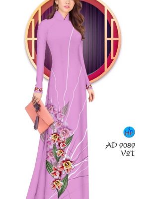 Vải áo dài Hoa Lan kiểu mới AD 9089 30 1582347160 543 Vai ao dai Hoa Lan kieu moi AD 9089