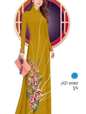 Vải áo dài Hoa Lan kiểu mới AD 9089 31 1582347160 606 Vai ao dai Hoa Lan kieu moi AD 9089