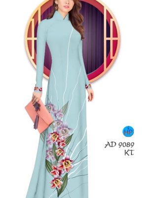 Vải áo dài Hoa Lan kiểu mới AD 9089 24 1582347160 66 Vai ao dai Hoa Lan kieu moi AD 9089