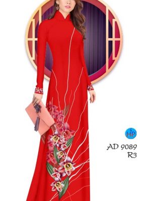 Vải áo dài Hoa Lan kiểu mới AD 9089 34 1582347161 115 Vai ao dai Hoa Lan kieu moi AD 9089
