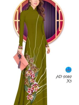 Vải áo dài Hoa Lan kiểu mới AD 9089 37 1582347161 333 Vai ao dai Hoa Lan kieu moi AD 9089