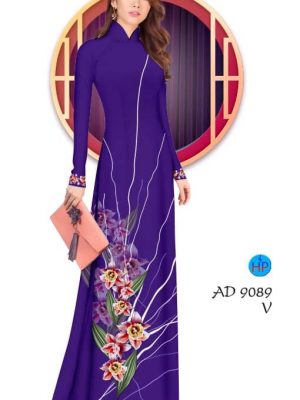Vải áo dài Hoa Lan kiểu mới AD 9089 32 1582347161 97 Vai ao dai Hoa Lan kieu moi AD 9089