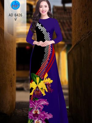 Vải áo dài Hoa Lan và bi mới ra AD 6426 35 1582515980 407 Vai ao dai Hoa Lan va bi moi ra AD