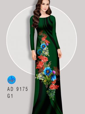 Vải áo dài Hoa in 3D kiểu mới AD 9175 23 1582516227 115 Vai ao dai Hoa in 3D kieu moi AD 9175