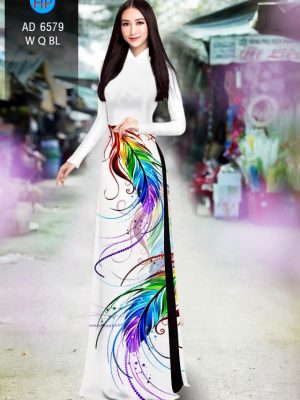 Vải áo dài Lông vũ thiết kế 2020 AD 6579 25 1582516696 626 Vai ao dai Long vu thiet ke 2020 AD 6579