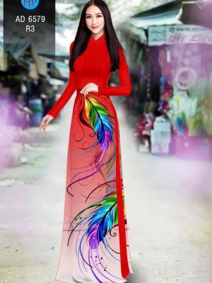 Vải áo dài Lông vũ thiết kế 2020 AD 6579 34 1582516698 60 Vai ao dai Long vu thiet ke 2020 AD 6579