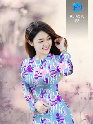 Vải áo dài Chữ cái kiểu mới AD 6576 28 1582516944 16 Vai ao dai Chu cai kieu moi AD 6576
