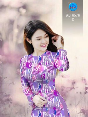 Vải áo dài Chữ cái kiểu mới AD 6576 22 1582516944 778 Vai ao dai Chu cai kieu moi AD 6576