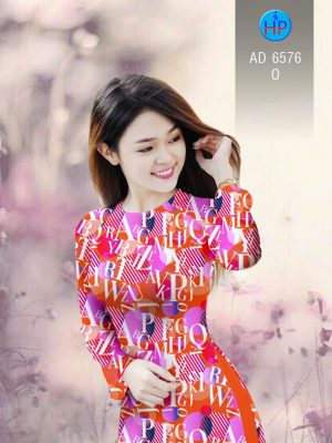 Vải áo dài Chữ cái kiểu mới AD 6576 26 1582516944 841 Vai ao dai Chu cai kieu moi AD 6576