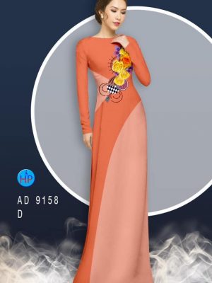 Vải áo dài Hoa hồng kiểu mới AD 9158 22 1582517670 501 Vai ao dai Hoa hong kieu moi AD 9158
