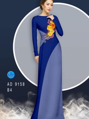Vải áo dài Hoa hồng kiểu mới AD 9158 21 1582517670 821 Vai ao dai Hoa hong kieu moi AD 9158