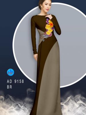 Vải áo dài Hoa hồng kiểu mới AD 9158 30 1582517671 0 Vai ao dai Hoa hong kieu moi AD 9158