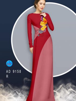 Vải áo dài Hoa hồng kiểu mới AD 9158 23 1582517671 992 Vai ao dai Hoa hong kieu moi AD 9158