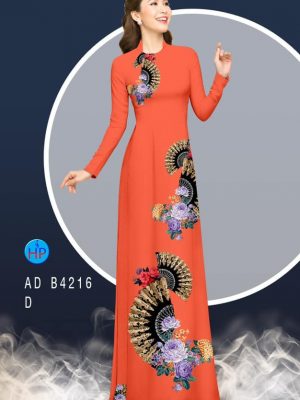 Vải áo dài Quạt và hoa thiết kế 2020 AD B4216 23 1582517784 105 Vai ao dai Quat va hoa thiet ke 2020 AD