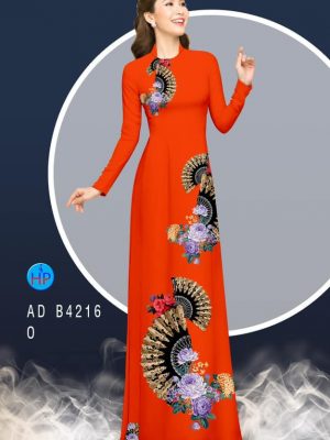 Vải áo dài Quạt và hoa thiết kế 2020 AD B4216 24 1582517784 156 Vai ao dai Quat va hoa thiet ke 2020 AD