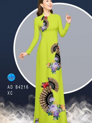 Vải áo dài Quạt và hoa thiết kế 2020 AD B4216 32 1582517784 376 Vai ao dai Quat va hoa thiet ke 2020 AD