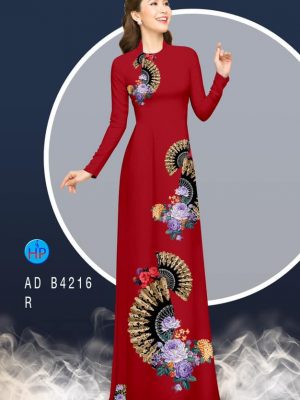 Vải áo dài Quạt và hoa thiết kế 2020 AD B4216 31 1582517784 449 Vai ao dai Quat va hoa thiet ke 2020 AD