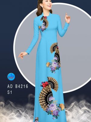 Vải áo dài Quạt và hoa thiết kế 2020 AD B4216 29 1582517784 462 Vai ao dai Quat va hoa thiet ke 2020 AD