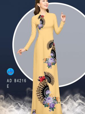 Vải áo dài Quạt và hoa thiết kế 2020 AD B4216 21 1582517784 67 Vai ao dai Quat va hoa thiet ke 2020 AD