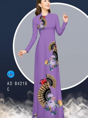Vải áo dài Quạt và hoa thiết kế 2020 AD B4216 34 1582517784 929 Vai ao dai Quat va hoa thiet ke 2020 AD